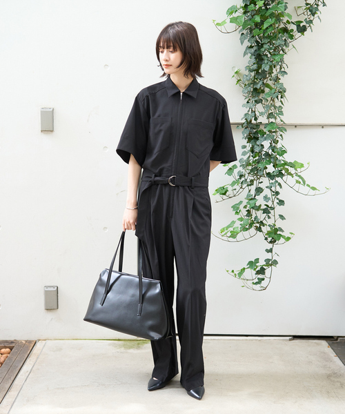 Rouge vif（ルージュヴィフ）の「【MAESTOSO/マエストソ】AURORA TOTE ポーチ付きレーザートートバッグ（トートバッグ・レディース・ブラック/チョコ・フリー）」の11枚目の写真