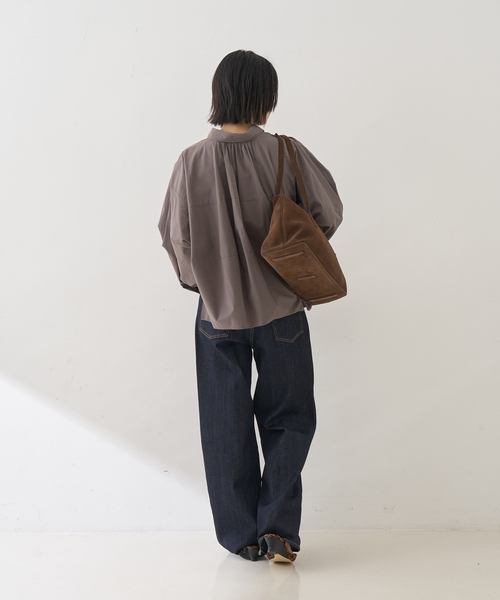 Rouge vif（ルージュヴィフ）の「【MAESTOSO/マエストソ】AURORA TOTE ポーチ付きレーザートートバッグ（トートバッグ・レディース・ブラック/チョコ・フリー）」の16枚目の写真