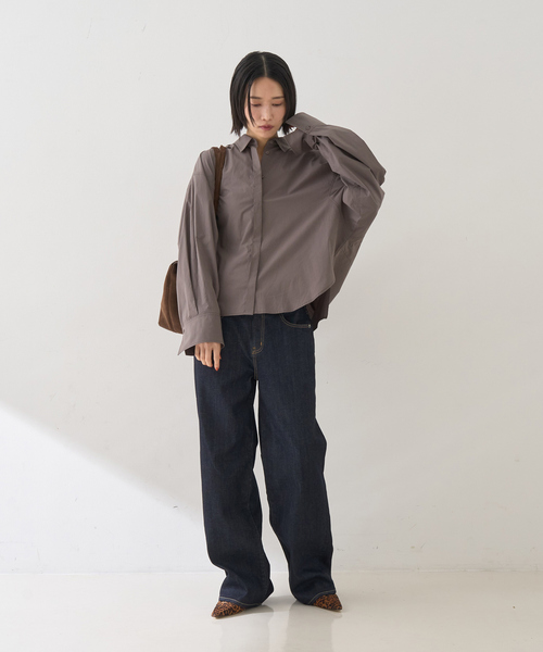 Rouge vif（ルージュヴィフ）の「【MAESTOSO/マエストソ】AURORA TOTE ポーチ付きレーザートートバッグ（トートバッグ・レディース・ブラック/チョコ・フリー）」の18枚目の写真