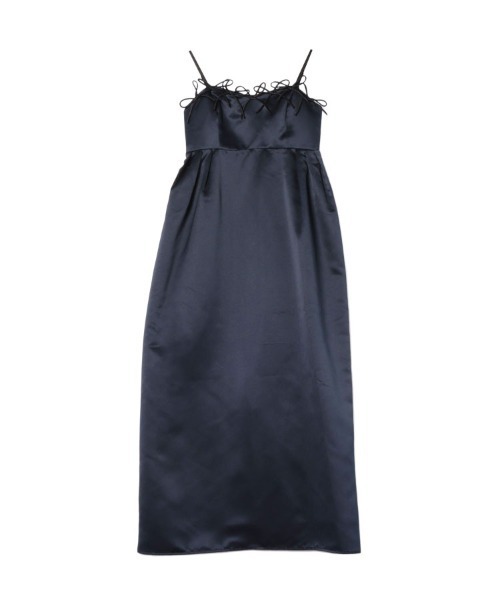 DONOBAN(ドノバン)の「【ANDRESD】ribbons puffy volume dress セレモニー 結婚式 二次会 同窓会 成人式 入学式 卒業式 お呼ばれ パーティードレス オケージョンドレス(ドレス・レディース・ブラック/ネイビー・S/M/L)」の7枚目の写真