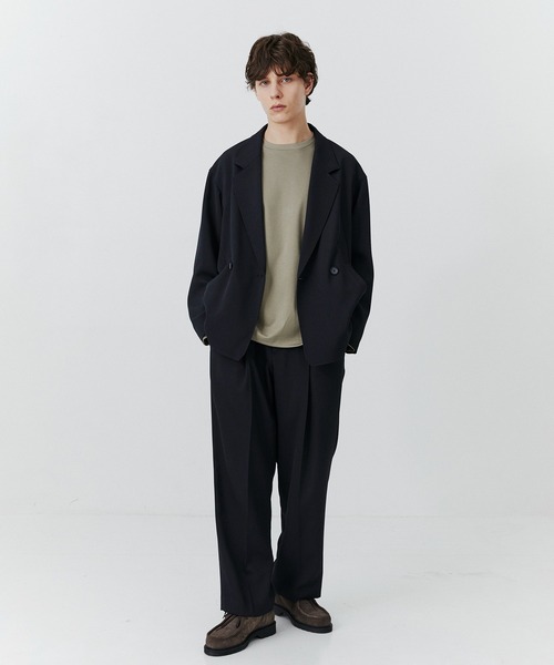 PUBLIC TOKYO(パブリックトウキョウ)の「【大人気】極 ココロンTEE RELAX FIT /春服/ウォッシャブル/耐久性/インナー/オールシーズン(Tシャツ/カットソー・メンズ・ホワイト/ブラック/ダークブルー/グレイッシュベージュ・1/2/3)」の14枚目の写真