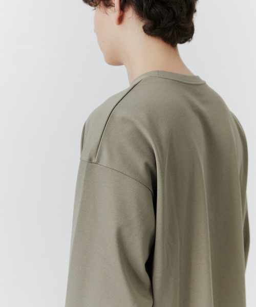 PUBLIC TOKYO(パブリックトウキョウ)の「【大人気】極 ココロンTEE RELAX FIT /春服/ウォッシャブル/耐久性/インナー/オールシーズン(Tシャツ/カットソー・メンズ・ホワイト/ブラック/ダークブルー/グレイッシュベージュ・1/2/3)」の10枚目の写真