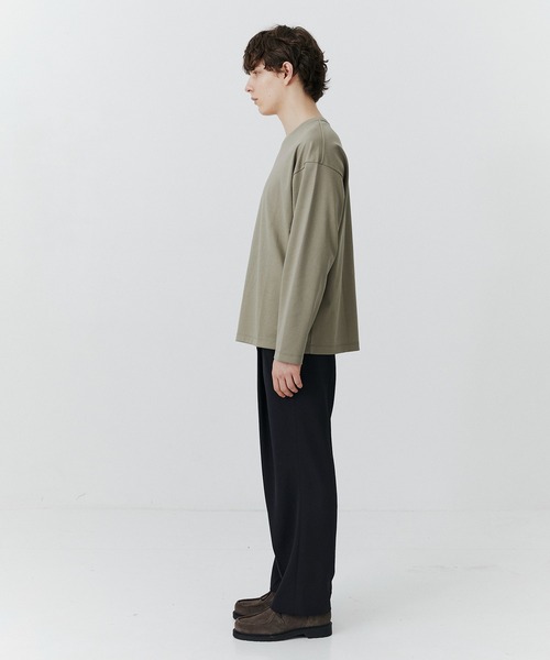 PUBLIC TOKYO(パブリックトウキョウ)の「【大人気】極 ココロンTEE RELAX FIT /春服/ウォッシャブル/耐久性/インナー/オールシーズン(Tシャツ/カットソー・メンズ・ホワイト/ブラック/ダークブルー/グレイッシュベージュ・1/2/3)」の16枚目の写真