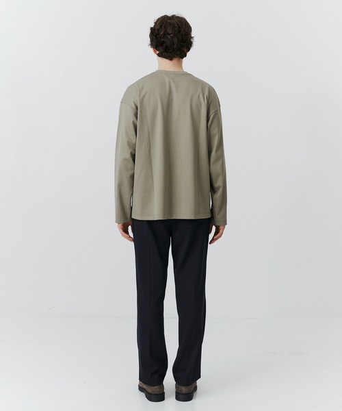 PUBLIC TOKYO(パブリックトウキョウ)の「【大人気】極 ココロンTEE RELAX FIT /春服/ウォッシャブル/耐久性/インナー/オールシーズン(Tシャツ/カットソー・メンズ・ホワイト/ブラック/ダークブルー/グレイッシュベージュ・1/2/3)」の17枚目の写真