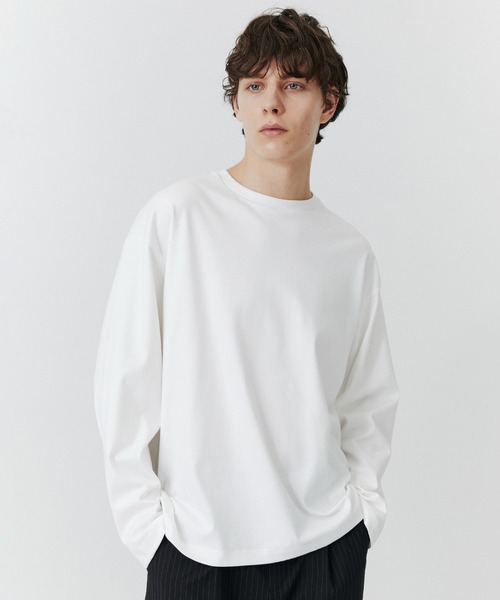 PUBLIC TOKYO(パブリックトウキョウ)の「【大人気】極 ココロンTEE RELAX FIT /春服/ウォッシャブル/耐久性/インナー/オールシーズン(Tシャツ/カットソー・メンズ・ホワイト/ブラック/ダークブルー/グレイッシュベージュ・1/2/3)」の19枚目の写真