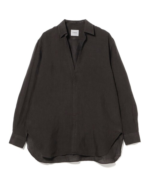 Demi-Luxe BEAMS(デミルクス ビームス)の「【手洗い可】:colon / リネンシャツ(シャツ/ブラウス・レディース・ベージュ/ホワイト/ブラック・ONE SIZE)」の21枚目の写真
