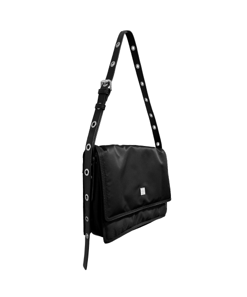 BLACKPURPLE(ブラックパープル)の「3-Wayクラウドバッグ Cloud Bag -M(メッセンジャーバッグ・メンズ・ブラック・FREE)」の3枚目の写真