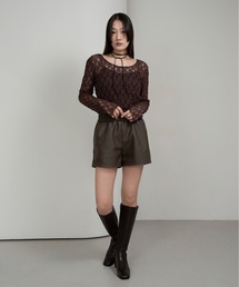 I_am（アイアム）の「smooth flow short culottes【I_am × kimina】 / スムースフロウショートキュロット（その他パンツ）」