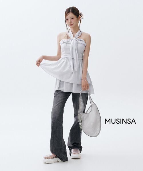 Midnight Move（ミッドナイトムーブ）の「lace bt pants (black)（デニムパンツ・レディース・その他・SMALL/MEDIUM）」の7枚目の写真