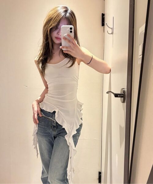 Midnight Move（ミッドナイトムーブ）の「lace bt pants (black)（デニムパンツ・レディース・その他・SMALL/MEDIUM）」の9枚目の写真