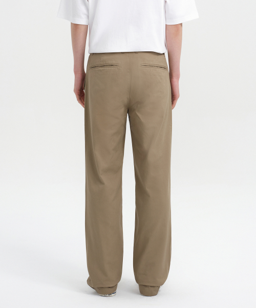 MUSINSA STANDARD（ムシンサスタンダード）の「ストレートチノパンツ[ベージュ]（その他パンツ・メンズ・その他・32/30/31/33/26/27/40/38/42/36/34/28/29）」の6枚目の写真