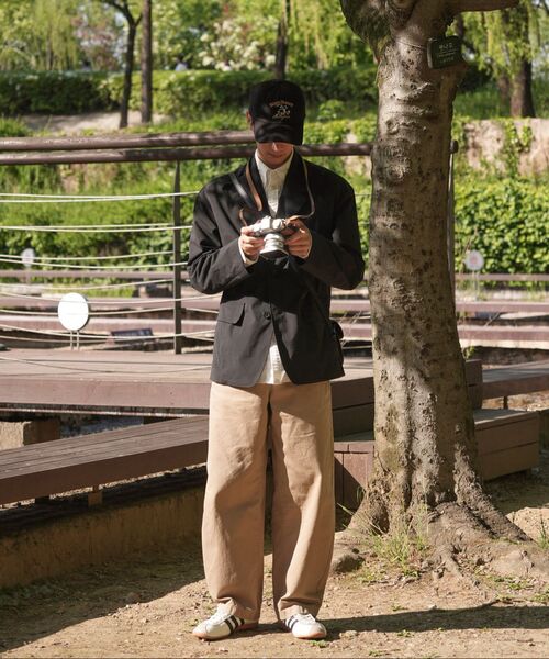 MUSINSA STANDARD（ムシンサスタンダード）の「ストレートチノパンツ[ベージュ]（その他パンツ・メンズ・その他・32/30/31/33/26/27/40/38/42/36/34/28/29）」の2枚目の写真