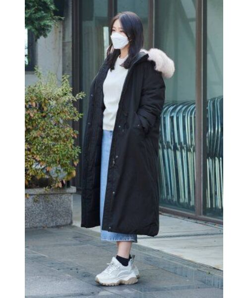 MUSINSA STANDARD WOMAN(ムシンサスタンダードウーマン)の「レディースデニムミディスカート【ライトインディゴ】(スカート・レディース・その他・SMALL/MEDIUM/LARGE/X-SMALL)」の22枚目の写真