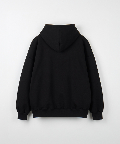 NODU（ノードユー）の「アインレザーパッチアップリケフードパーカー[ブラック]（パーカー・メンズ・その他・MEDIUM/LARGE）」の9枚目の写真