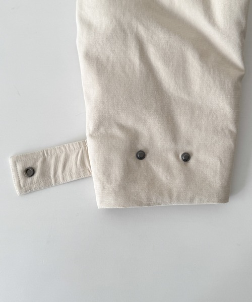 CANAL JEAN(キャナルジーン)の「diggity 襟ボアハーフダウンコート(ダウンジャケット/コート・レディース・ブラック/オフホワイト・ONE SIZE)」の14枚目の写真