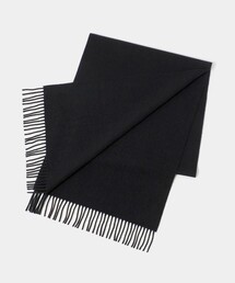 Johnstons of Elgin｜ジョンストンズオブエルガンのマフラー（ブラック