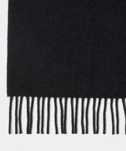 Johnstons of Elgin（ジョンストンズオブエルガン）の「【別注】＜Johnstons of Elgin＞2PLY ソリッド カシミヤマフラー（マフラー・メンズ・ダークオレンジ/ブラック/ダークブラウン/ダークグレー・FREE）」の9枚目の写真