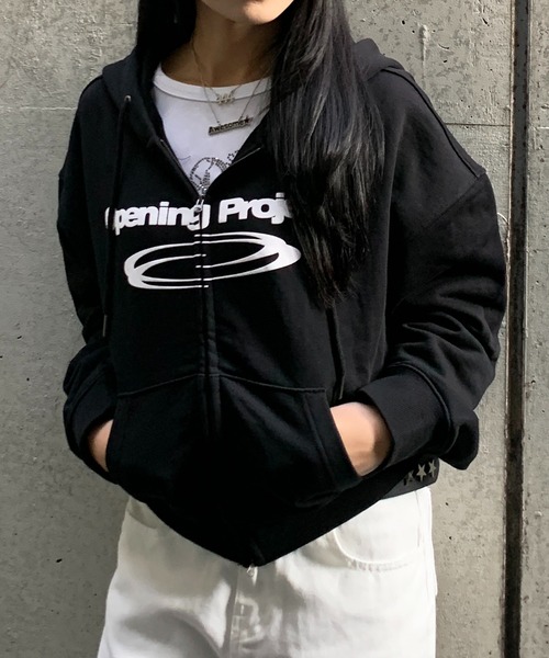 w Identity Hoodie Zip-up / ダブルアイデンティティ ダブルジップフーディー