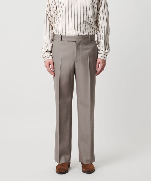 UNITED ARROWS（ユナイテッドアローズ）の「セーラーサージ ワイドストレート スラックス（スラックス・メンズ・ブラック/モカ・M/XL/L/S）」の7枚目の写真