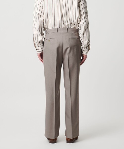 UNITED ARROWS（ユナイテッドアローズ）の「セーラーサージ ワイドストレート スラックス（スラックス・メンズ・ブラック/モカ・M/XL/L/S）」の9枚目の写真