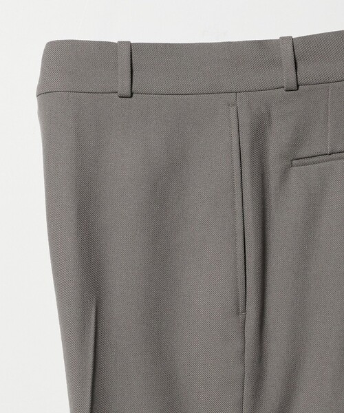 UNITED ARROWS（ユナイテッドアローズ）の「セーラーサージ ワイドストレート スラックス（スラックス・メンズ・ブラック/モカ・M/XL/L/S）」の12枚目の写真