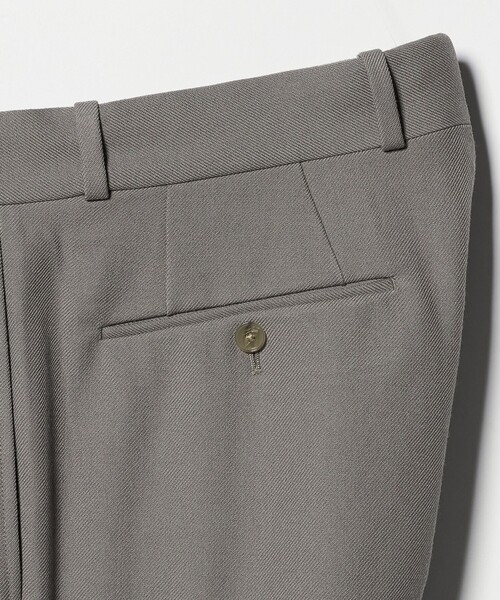 UNITED ARROWS（ユナイテッドアローズ）の「セーラーサージ ワイドストレート スラックス（スラックス・メンズ・ブラック/モカ・M/XL/L/S）」の14枚目の写真