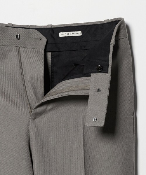 UNITED ARROWS（ユナイテッドアローズ）の「セーラーサージ ワイドストレート スラックス（スラックス・メンズ・ブラック/モカ・M/XL/L/S）」の15枚目の写真