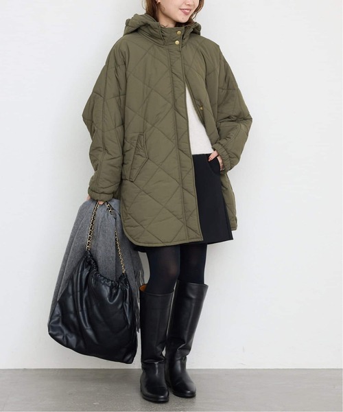 SLOBE IENA（スローブイエナ）の「《追加》ウォッシャブルファーリーダブルフェイスカーディガン（カーディガン/ボレロ・レディース・サックスブルー/アイボリー/ネイビー・FREE）」の17枚目の写真