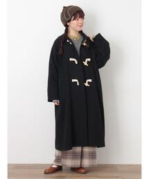Samansa Mos2 | [タスマニアウール]2WAY襟ロングコート(その他アウター)