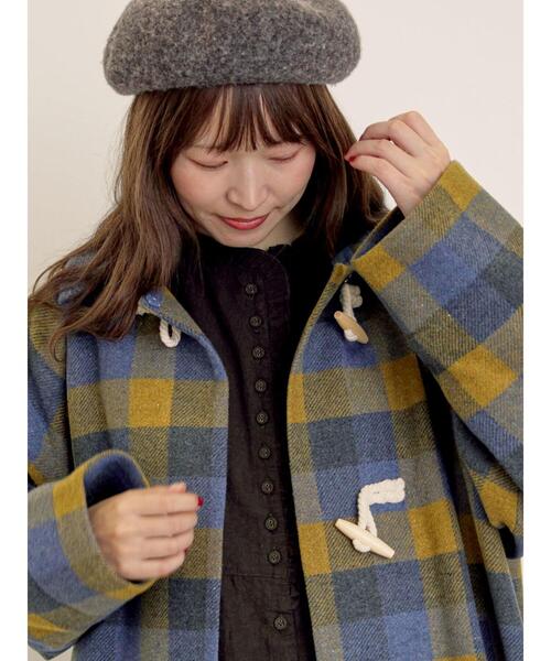 Samansa Mos2（サマンサ モスモス）の「[タスマニアウール]2WAY襟ロングコート（その他アウター・レディース・ボルドー/ベージュ/ブラック/ブルー・F）」の13枚目の写真