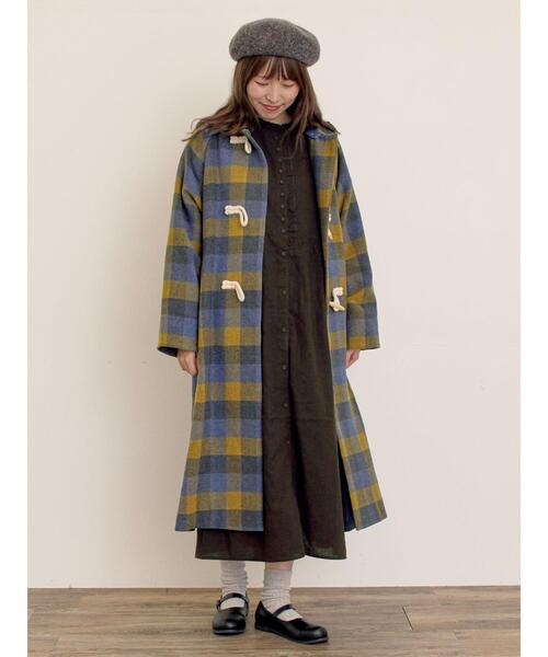 Samansa Mos2（サマンサ モスモス）の「[タスマニアウール]2WAY襟ロングコート（その他アウター・レディース・ボルドー/ベージュ/ブラック/ブルー・F）」の17枚目の写真
