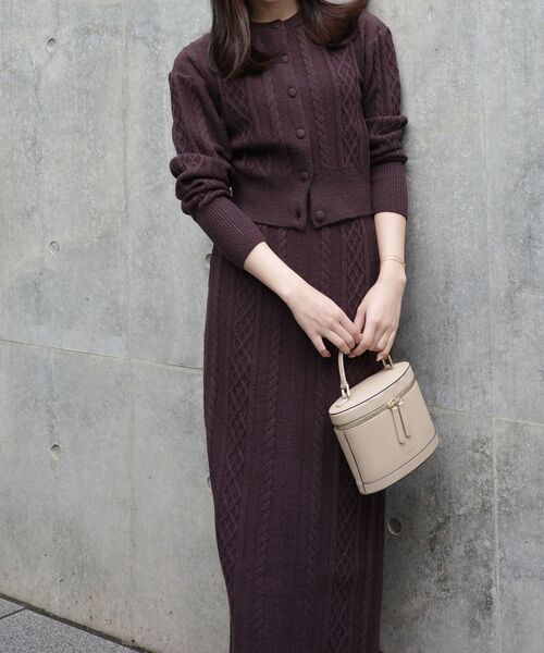 Chloe✰L'Appartement ニット セットアップ ブラウン Chloe様専用✰L'Appartement ニット セットアップ ブラウン - メルカリ