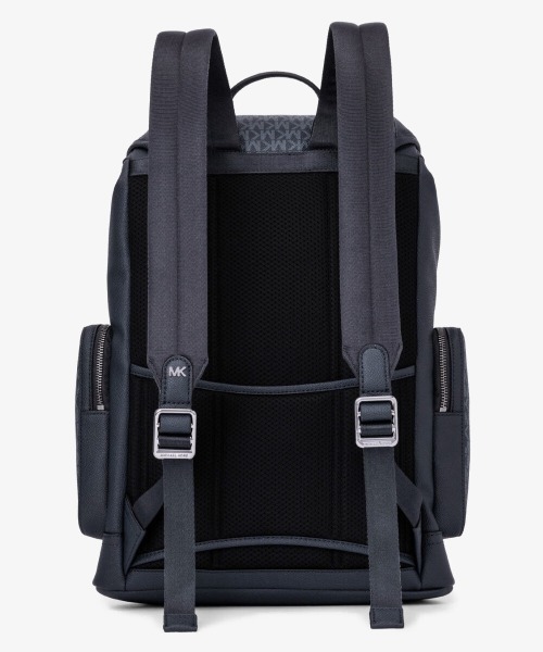 MICHAEL KORS（マイケルコース）の「HUDSON バックパック - MKシグネチャー（バックパック/リュック・メンズ・ブルー系・FREE）」の4枚目の写真