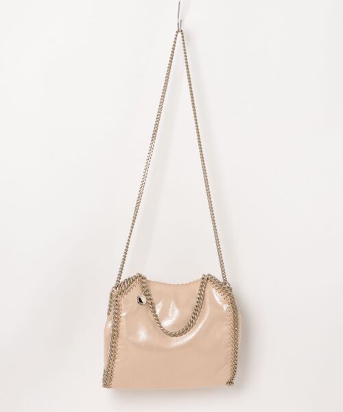 STELLA McCARTNEY(ステラマッカートニー)の「Falabella Mini Tote Bag / ファラベラ ミニ トートバッグ(ショルダーバッグ・レディース・ゴールド・ONE SIZE)」の3枚目の写真