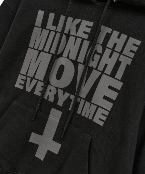Midnight Move(ミッドナイトムーブ)の「like hood (black)(パーカー・レディース・その他・FREE)」の3枚目の写真