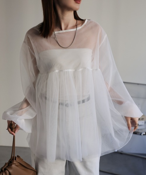 model:162cm　着用サイズ:F