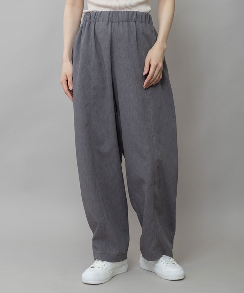 Munich（ミューニック）の「【UVカット】【防シワ】【ウォッシャブル】ストレッチサップバレルパンツ（その他パンツ・レディース・グレー/モカ/ブラック・M/S/XS）」の9枚目の写真