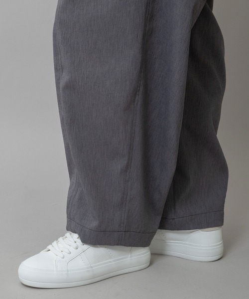 Munich（ミューニック）の「【UVカット】【防シワ】【ウォッシャブル】ストレッチサップバレルパンツ（その他パンツ・レディース・グレー/モカ/ブラック・M/S/XS）」の13枚目の写真