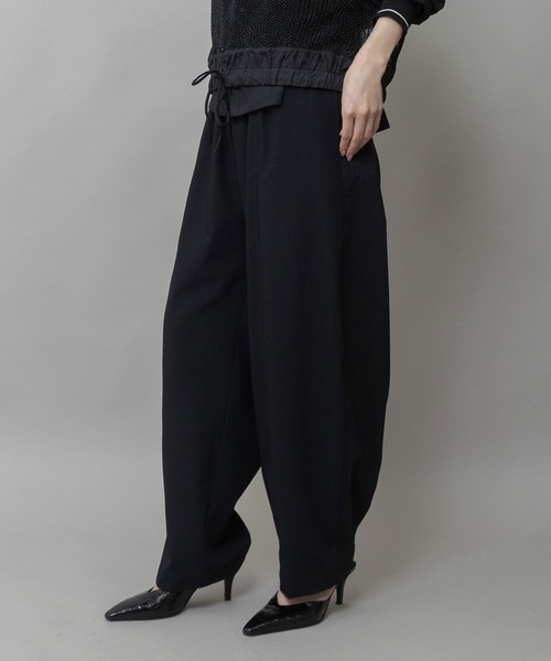 Munich（ミューニック）の「【UVカット】【防シワ】【ウォッシャブル】ストレッチサップバレルパンツ（その他パンツ・レディース・グレー/モカ/ブラック・M/S/XS）」の20枚目の写真