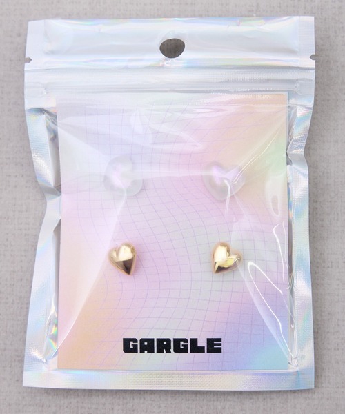 gargle(ガーグル)の「gargle ガーグル:GARGLE COREシリーズ 韓国アクセ ハート セット ピアス(ピアス(両耳用)・レディース・ゴールド/シルバー・FREE)」の10枚目の写真