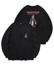 SAINTPAIN | SP グレースマリーロングスリーブ-ブラック(Tシャツ/カットソー)