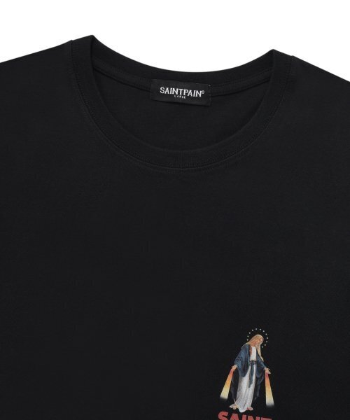 SAINTPAIN（セイントペイン）の「SP グレースマリーロングスリーブ-ブラック（Tシャツ/カットソー・レディース・その他・LARGE/MEDIUM）」の4枚目の写真