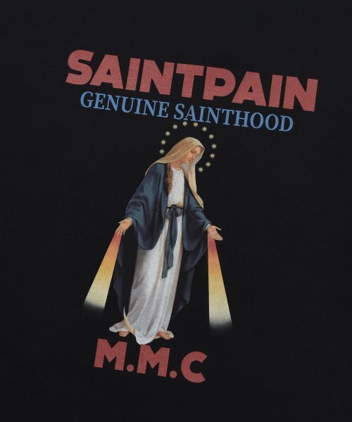 SAINTPAIN（セイントペイン）の「SP グレースマリーロングスリーブ-ブラック（Tシャツ/カットソー・レディース・その他・LARGE/MEDIUM）」の6枚目の写真