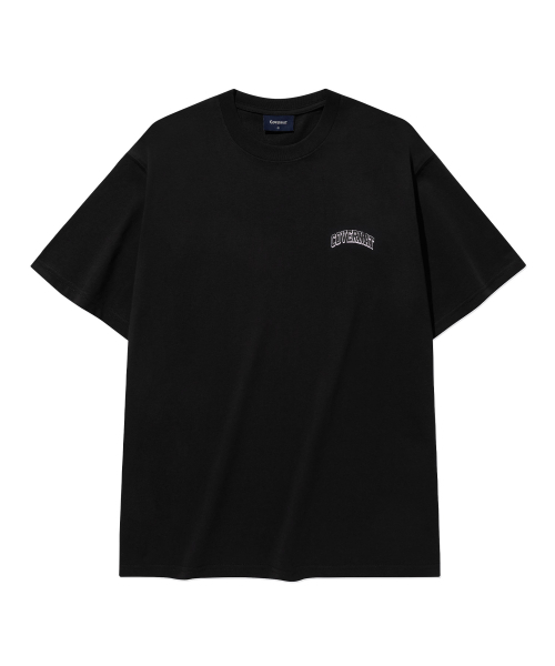 COVERNAT(カバーナット)の「マルチロゴタイポグラフィックTシャツブラック(Tシャツ/カットソー・レディース・その他・X-SMALL/SMALL/MEDIUM/LARGE/X-LARGE/XX-LARGE)」の2枚目の写真