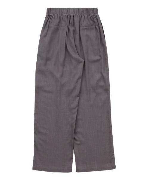 select MOCA Et（セレクトモカエト）の「【Et】Linen-blend Easy Pants（その他パンツ・レディース・ネイビー/ダークグレー・LARGE/MEDIUM）」の16枚目の写真