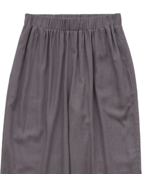 select MOCA Et（セレクトモカエト）の「【Et】Linen-blend Easy Pants（その他パンツ・レディース・ネイビー/ダークグレー・LARGE/MEDIUM）」の18枚目の写真
