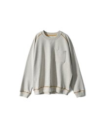 Sugarpine Raglan Sweatshirt Oatmeal Mustard