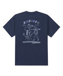 ファミリードッグ ネイビー 半袖Tシャツ