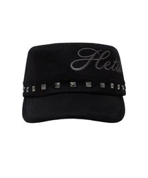 HETIT（ヘティ）の「スタッズミリタリーキャップ（ブラック）（キャップ）」