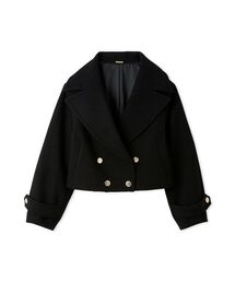 SNIDEL | ビッグカラーショートコート(ピーコート)